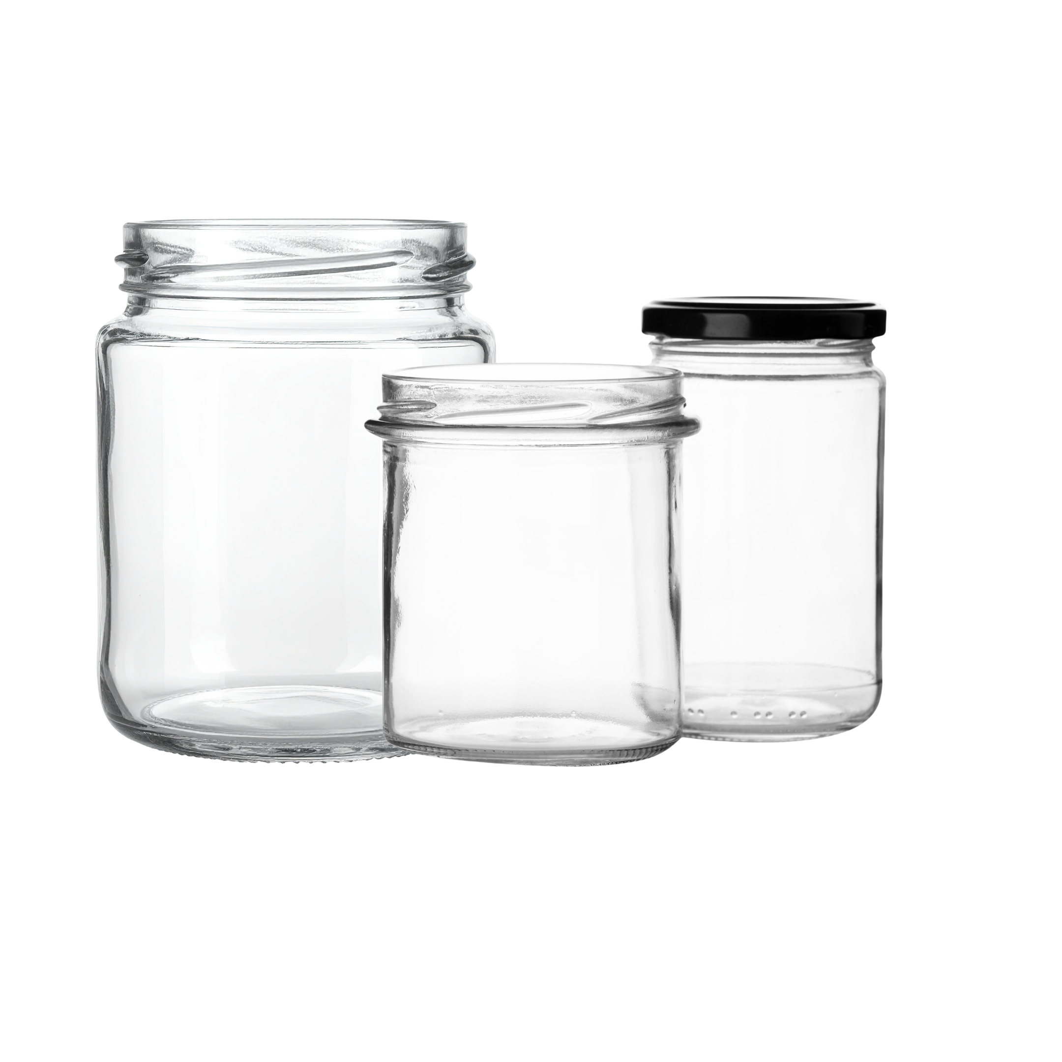 "Food-grade glass jars for spice packaging sauce jars and specialty food manufacturing"