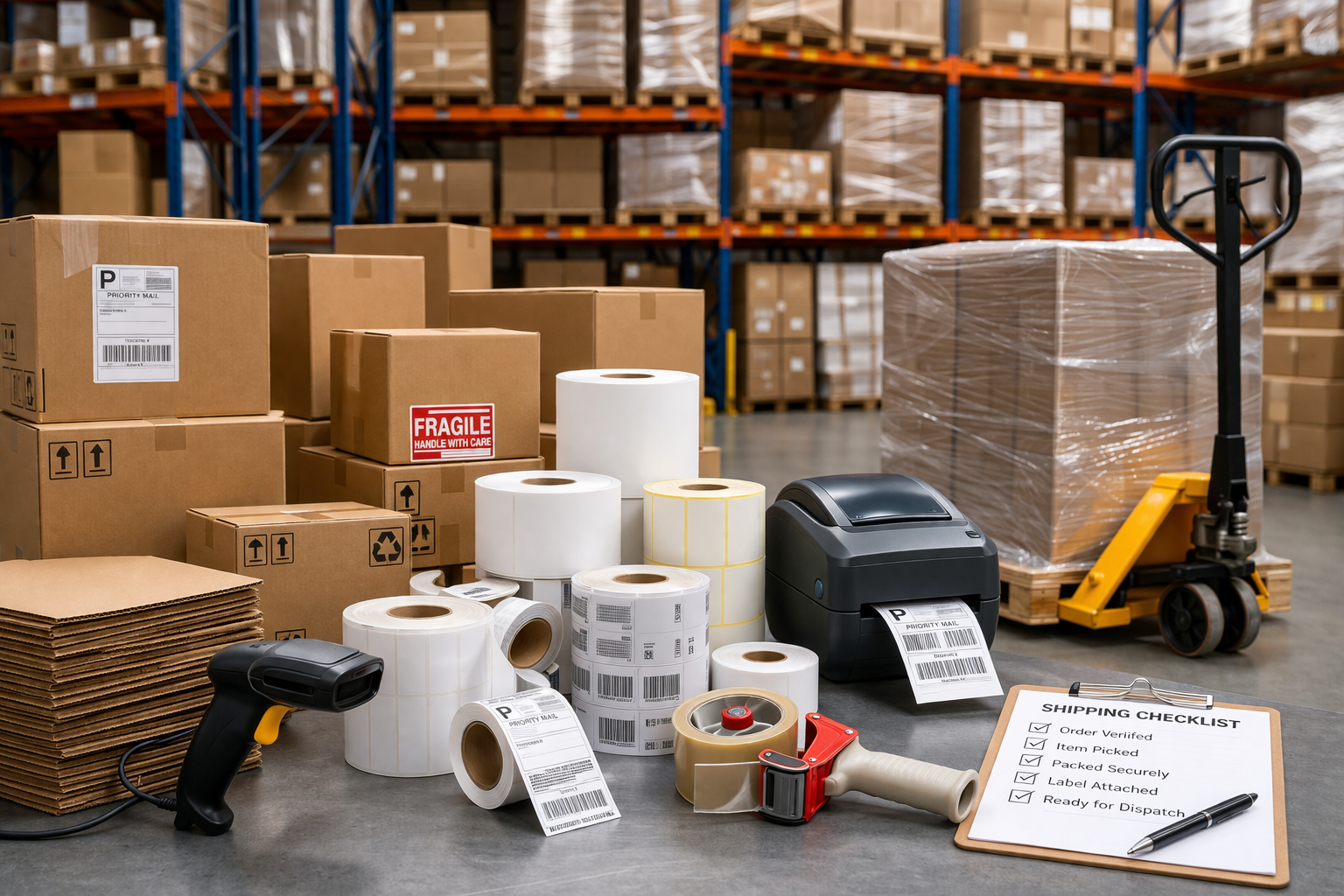 Warehouse & Shipping