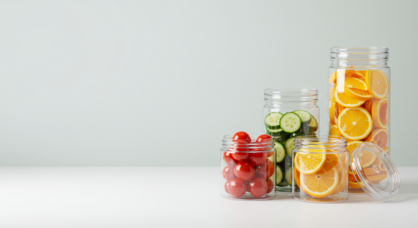PET Clear Jar