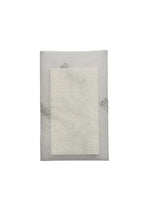 Marble-patterned paper with a gray border on a white background