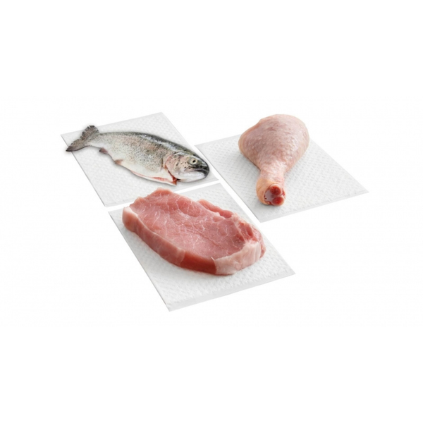 DripKeeper proprietary absorbent meat pads environmentally-clean moisture control for food safety and meat packaging