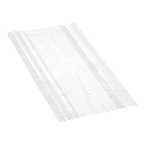 8"x4"x18" Gusseted Poly Bag | LLDPE | 1.2 Mil