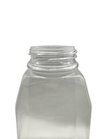 14oz Oblong Clear PET Jar | 53mm 53-485