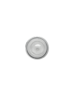 Clear glass bowl on a white background