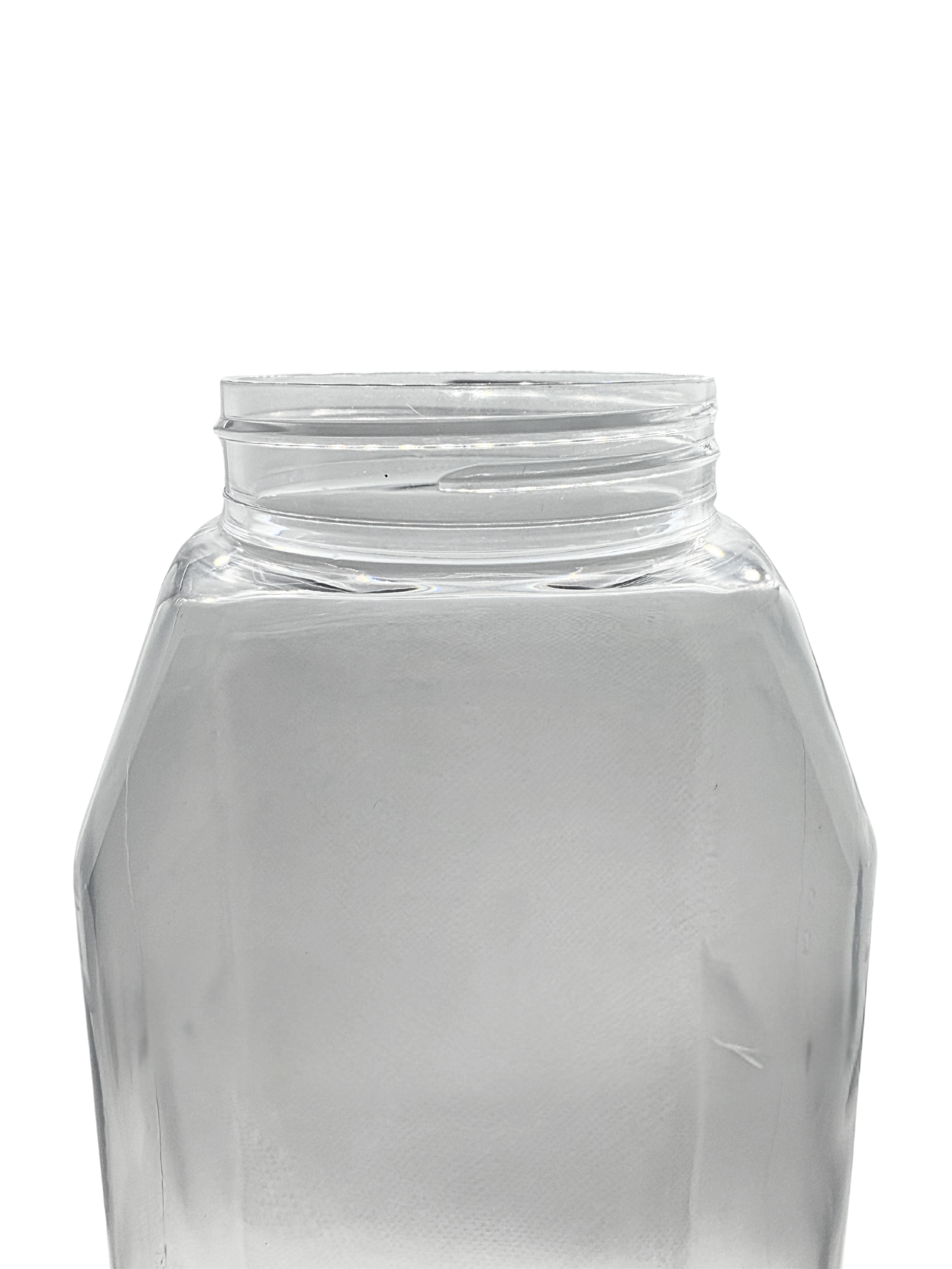 32oz Oblong Clear PET Jar | 63mm 63-400