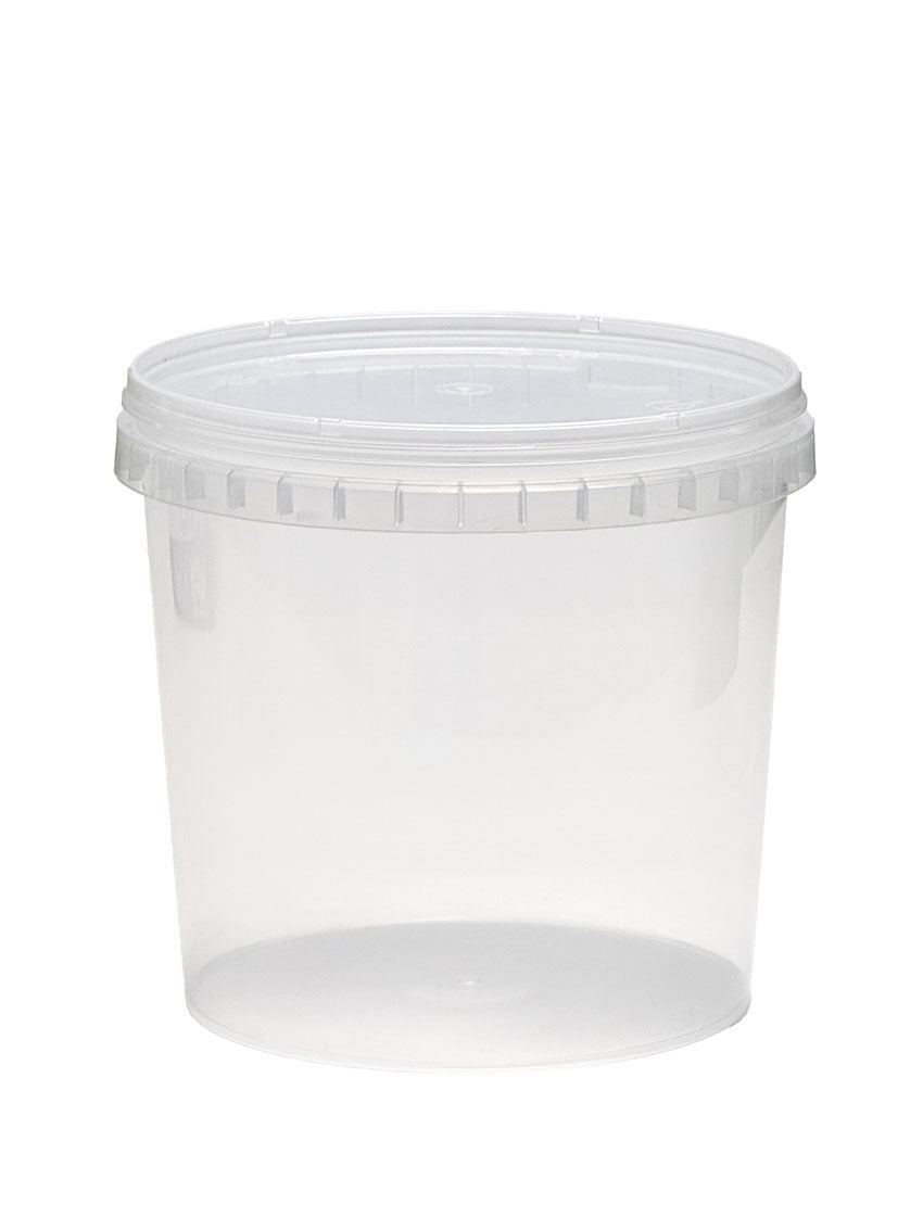 [KPL container] 85oz round clear container& vented Lid