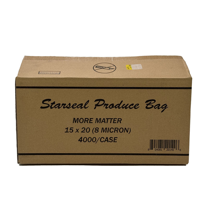 Starseal Produce Bag 15x20 4000/Case