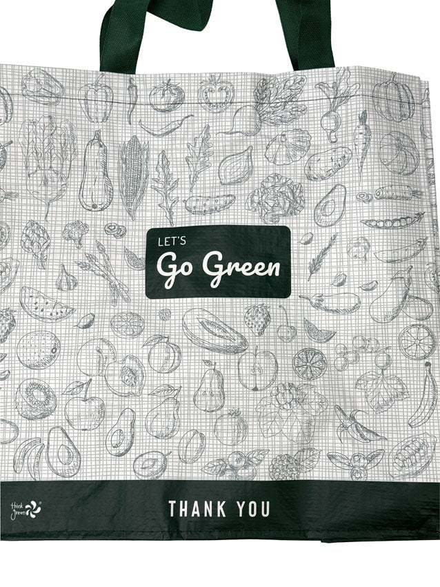 Let’s Go Green” reusable bag