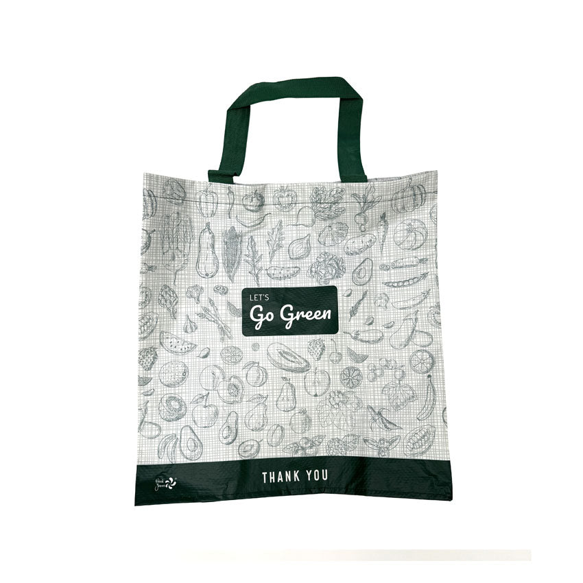 Let’s Go Green” reusable bag