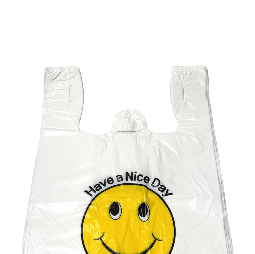 1/6 smile face T-shirts shopping bag