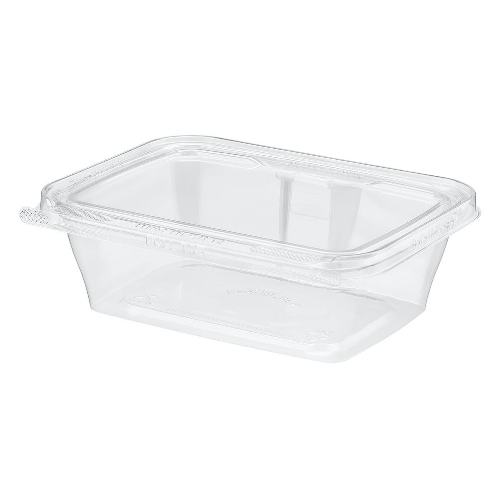 24oz Safe-T-Fresh Tamper-Evident Rectangular Clamshell