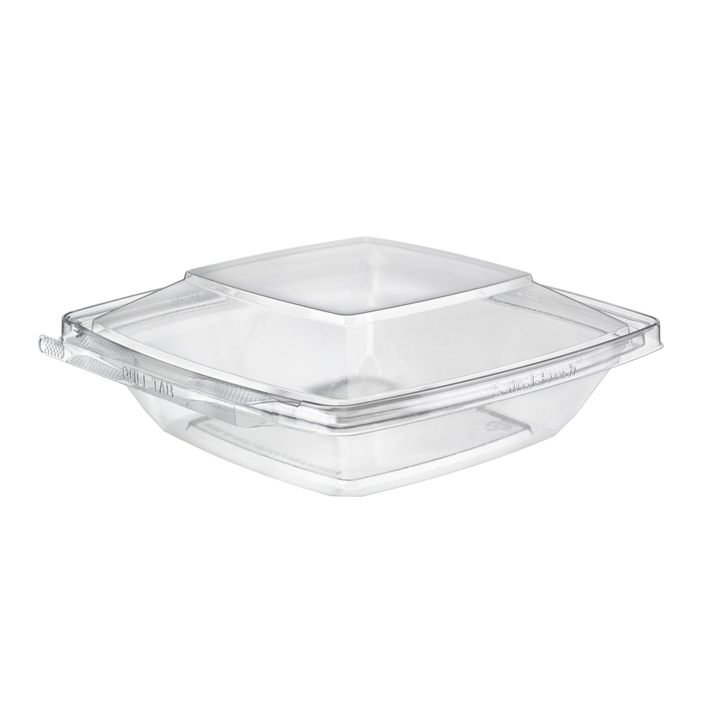 24oz Safe-T-Fresh Tamper-Evident Unique Square Clamshell