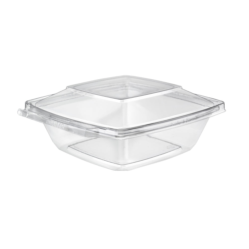 Stainless steel bowl on a white background