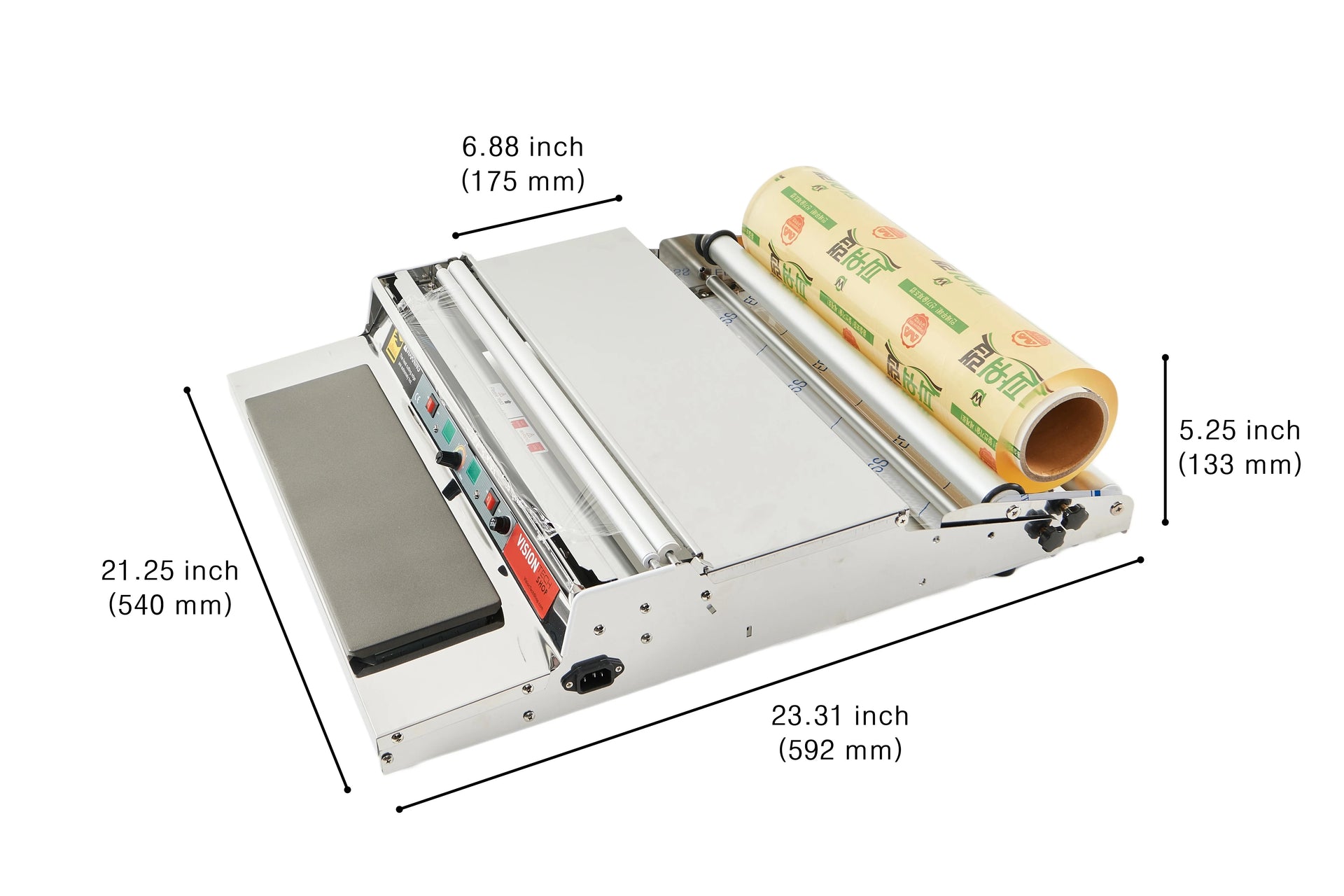 VTH-500 Commercial Meat Wrapping Machine